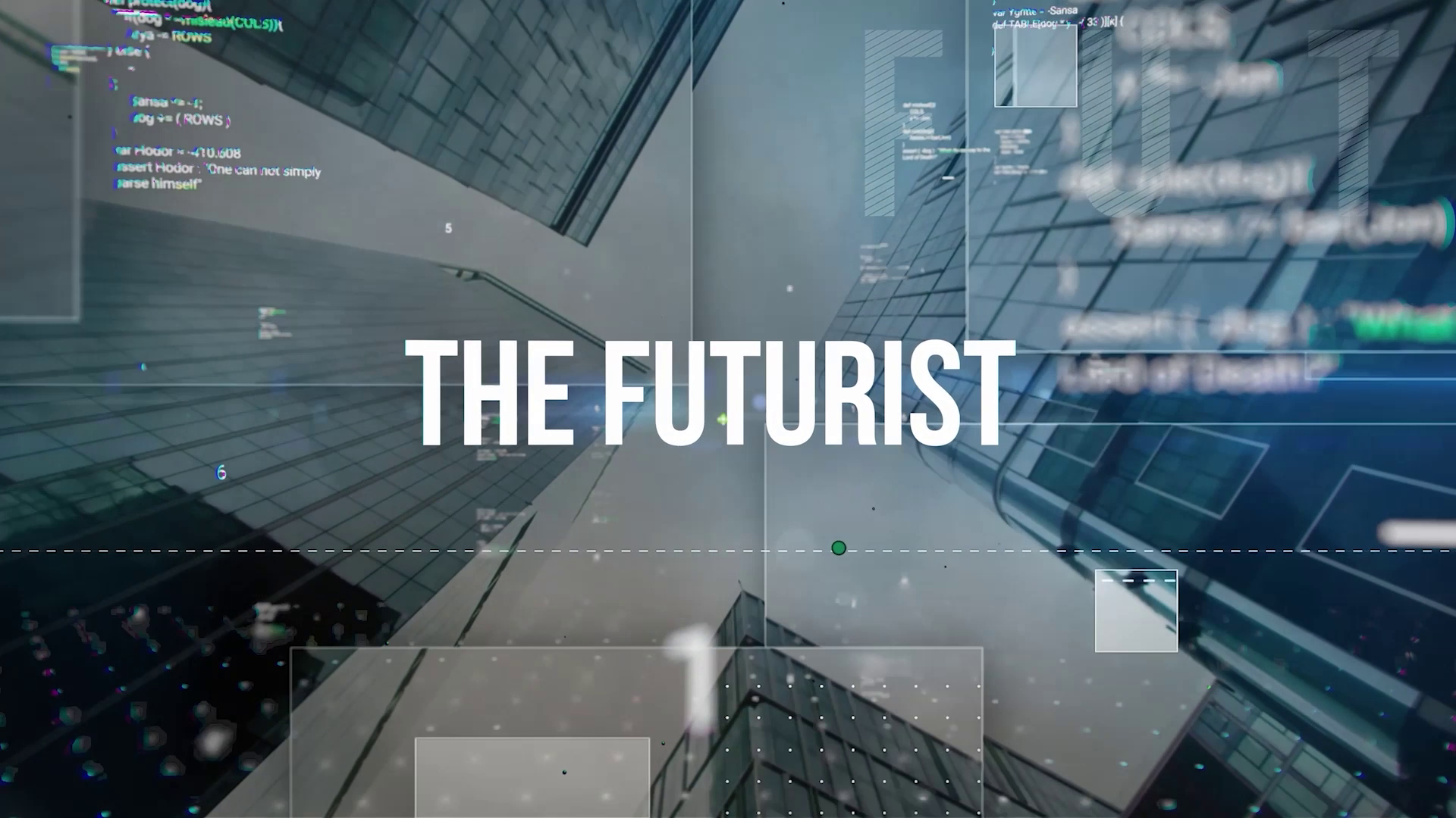 The Futurist opening frame