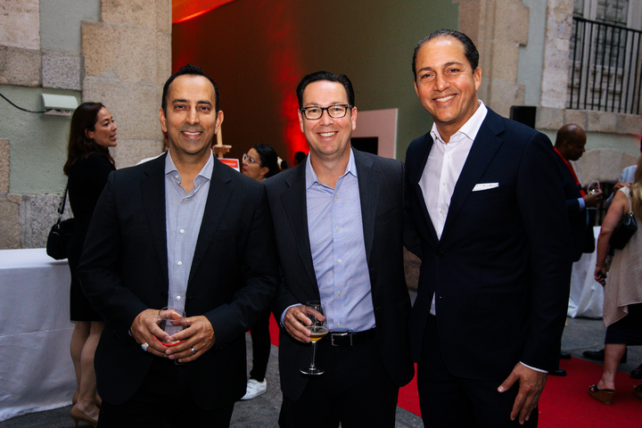 At the McAfee EMEA Partner Summit reception