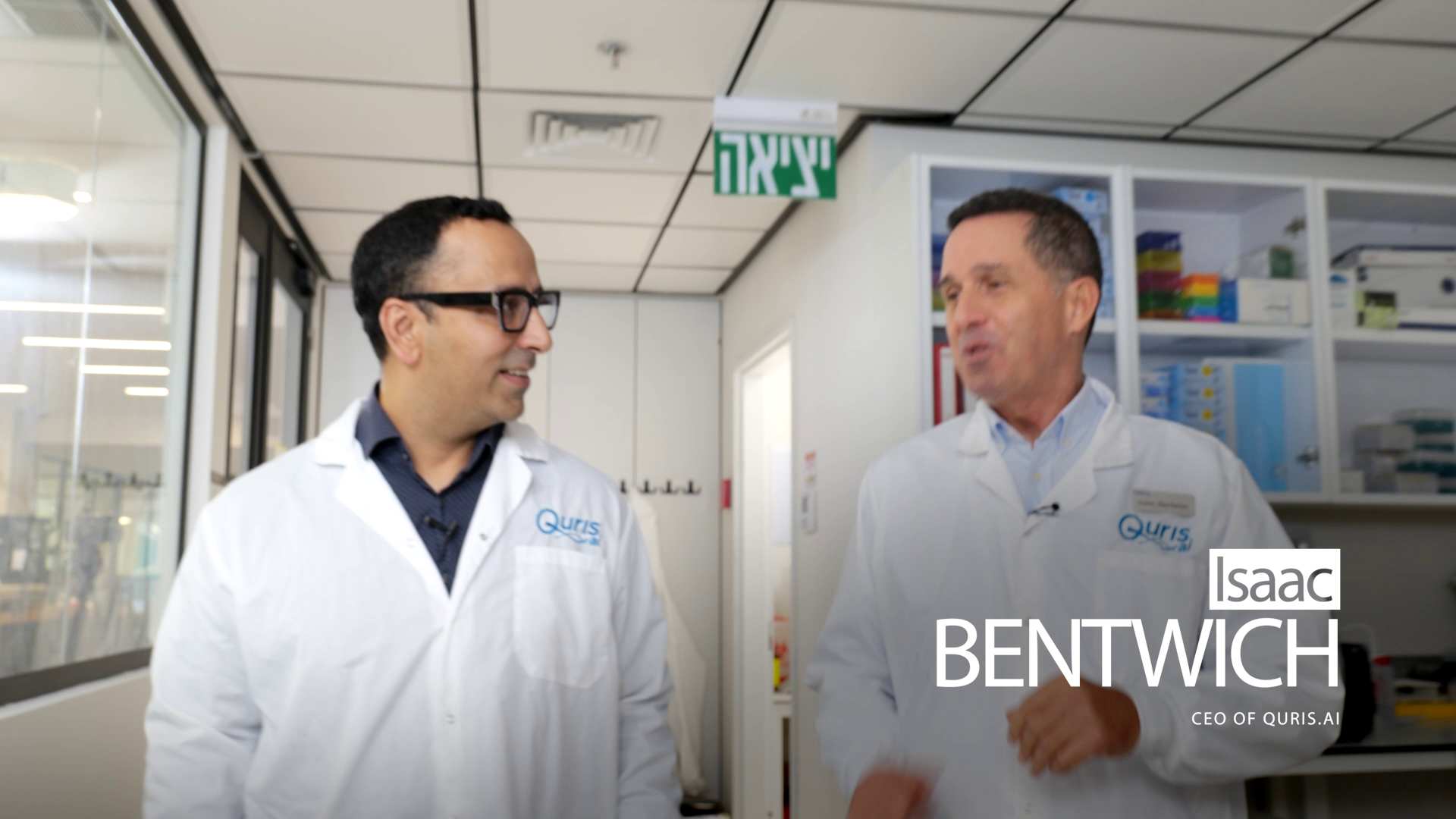 Inside the lab with Isaac Bentwich
