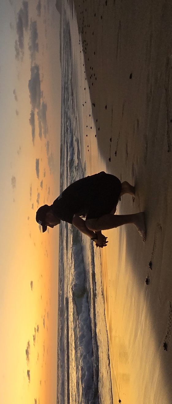 Reflections at sunset